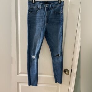 Express High Rise Denim Perfect Skinny Jean size 8R